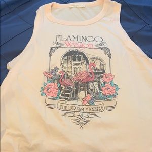 Spell flamingo wagon muscle tank